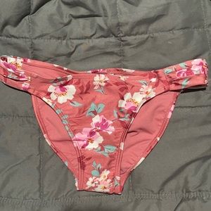 Floral bathing suit bottoms